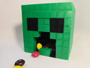 Minecraft Creeper Candy Machine