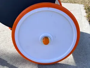 Wheel with R8-2RS Bearing - Disc Golf Cart Wheels
