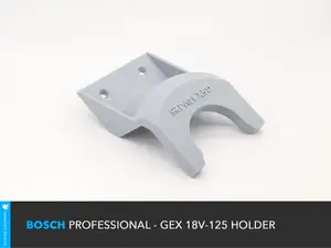 Bosch Professional - GEX 18V-125 Holder