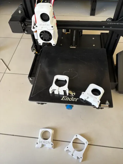 VORON Fan Duct Ender 3 V2 for 4010 Fan — Image 2 of 7