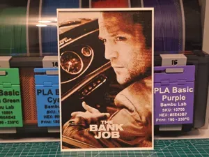 The Bank Job Movie Poster - Hueforge Art