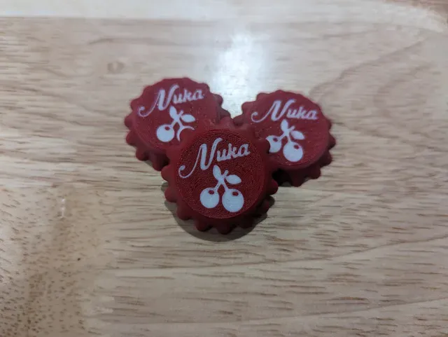 Fallout Nuka Cola Cherry Bottle Cap — Фото 2 из 4
