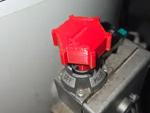 Hot Water Tank Pilot Knob