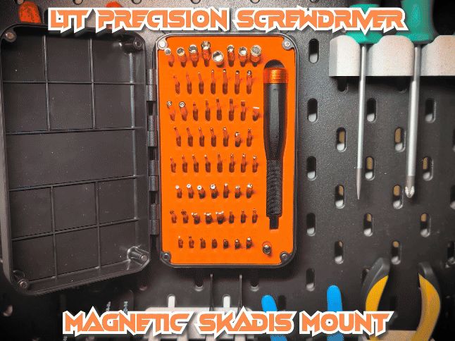 LTT Precision Screwdriver Set Magnetic SkadisMount