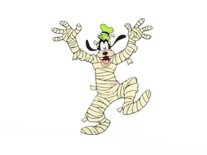 Goofy Halloween Wall Art