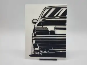 2D Wall Art BMW E36 Coupe M3