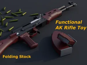 AK Rifle Prop Toy Gun | Functional model