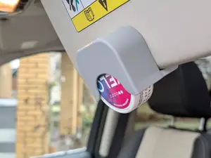 Velo/Regular Snus holder for car sun visor