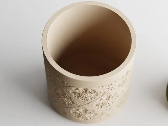 Plant Pot Floral Pattern (2 Versions) — Image 6 of 8