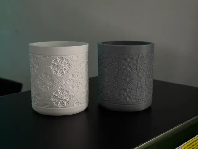 Plant Pot Floral Pattern (2 Versions) — Image 8 of 8