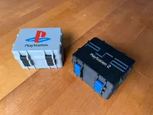 PlayStation Memory Card Storage Box with Logo