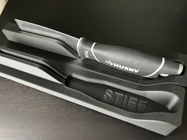 Husky Putty Knife Gridfinity Organizer — Image 2 of 6