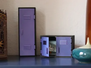 Mini High School Locker Organizer Low