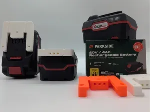 Parkside X20V battery wall mount bracket