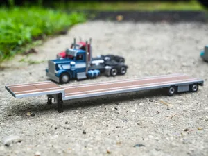 1/64 Scale Step Deck Trailer