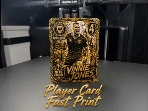 Vinnie Jones /Mean Machine/ The Hammer Player Card
