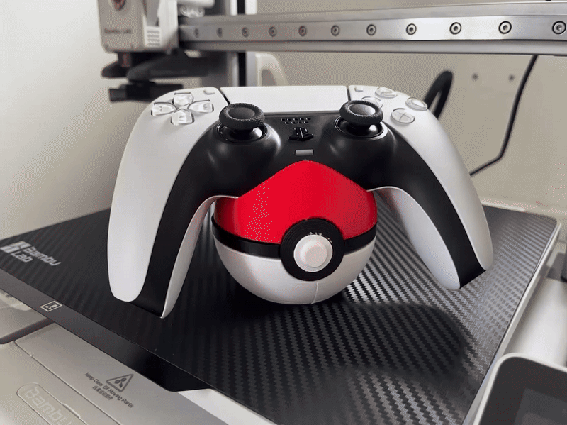 PS5-Controller Stand (Dualsense) Pokemon Ball