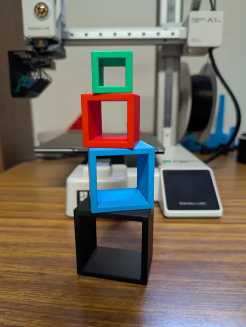 Square Stacking Blocks — Image 2 of 3