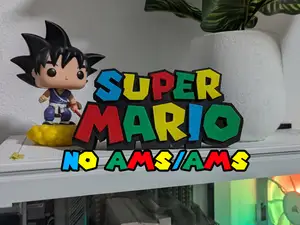 Super Mario Sign / logo (NO AMS/AMS)