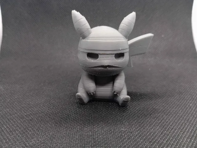 Pikachu Mummy Figure Pokemon Fanart Creature Toy — Фото 2 из 7