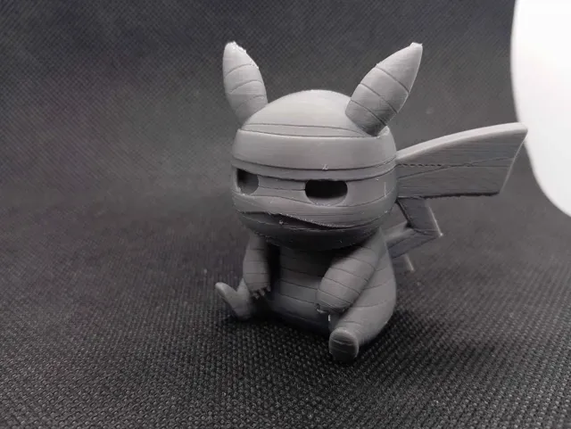 Pikachu Mummy Figure Pokemon Fanart Creature Toy — Фото 4 из 7