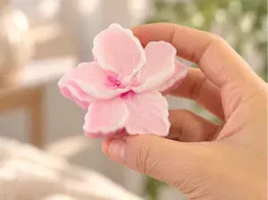 Hibiscus Flower Candle Mold Kit