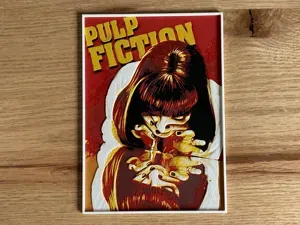 Pulp Fiction (1994) Hueforge Movie Poster
