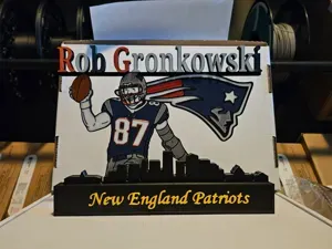 NFL - New England Patriots Rob Gronkowski display