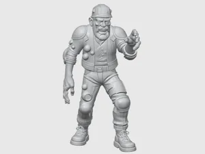 Deambulante Tossico Muratore Miniatura Zombicide