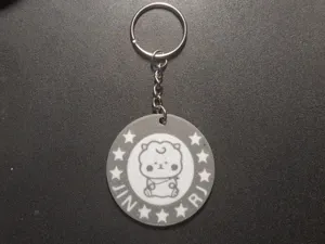 Portachiavi BTS, BT21, RJ, Jin