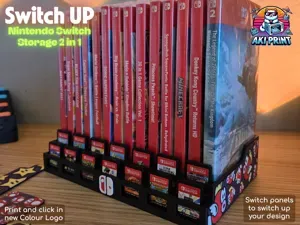 Switch Up - Nintendo Switch 1 and 2 Storage
