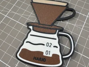Hario V60 Coffee Dripper Sign