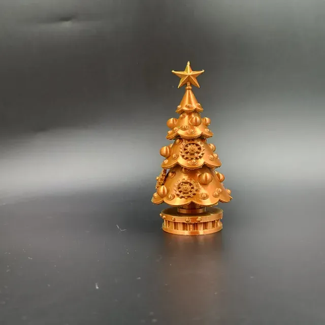 Steampunk Christmas Gear Tree – Xmas Holiday — Фото 2 из 5