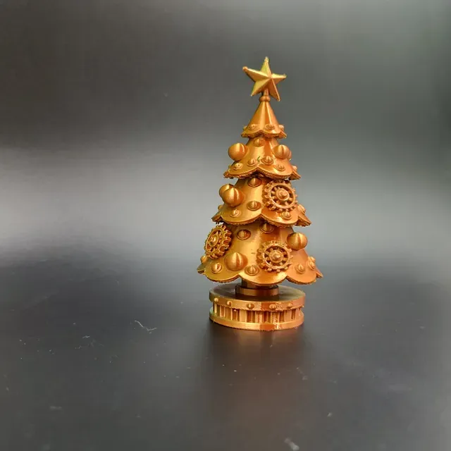 Steampunk Christmas Gear Tree – Xmas Holiday — Фото 4 из 5