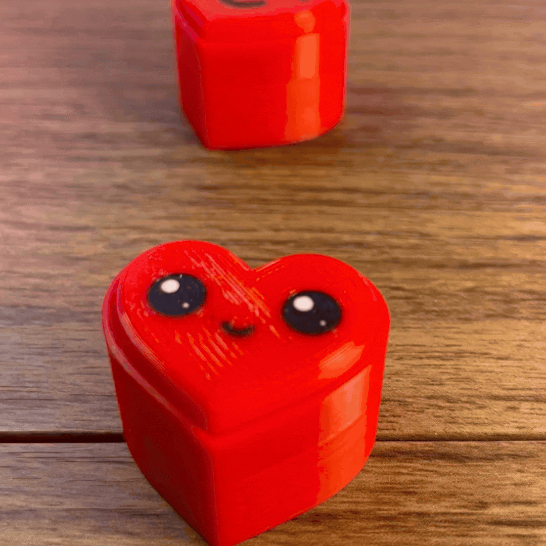 Cute Little Heart Fidget Clicker Keyboard Switch