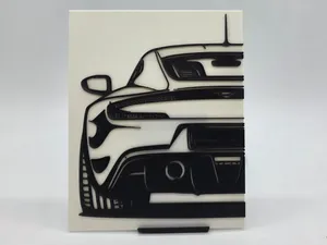 2D Wall Art Aston Martin One 77