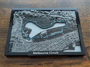 Australian Grand Prix 3D Miniature v2