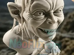 Gollum et sa boule- Le Seigneur des Anneaux