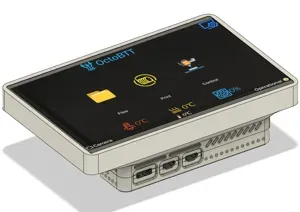 Raspberry Pi 5 Snap Fit Vented Case for Big Tree Tech TFT50