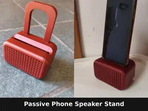 Passive Phone Speaker Stand
