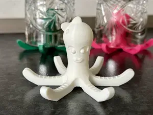 FIONA the Octopus Bottle & Glass Dryer
