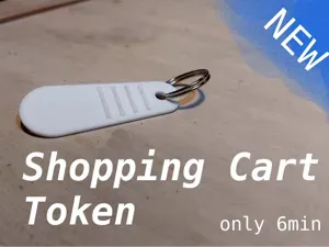 Quick-Release Shopping Cart Token