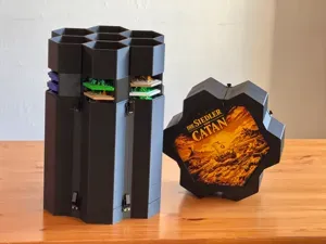 Aufbewahrungsbox 3D Siedler von Catan