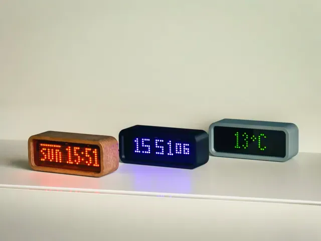 DotC - Dot Matrix Enclosure Clock with ESP32 — Image 2 of 15