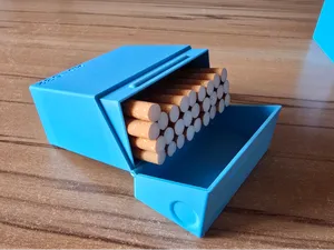Zigarettenbox mit Klappdeckel