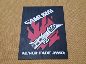 Samurai Never Fade Away Cover Art