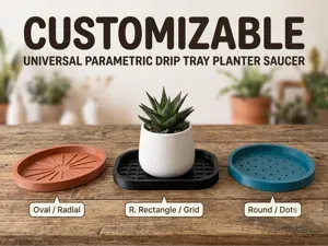 Customizable Parametric Plant Tray Generator