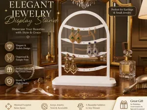 Elegant Jewelry & Earring Display Stand