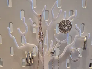 Decorative Jewelry Tree Organizer for IKEA Skådis