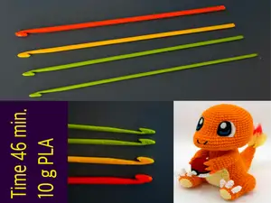 crochet hooks / needles Häkelnadel - Size 2.5 - 5